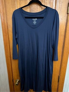 Wool& Rowena Swing Dress – Size Large Long